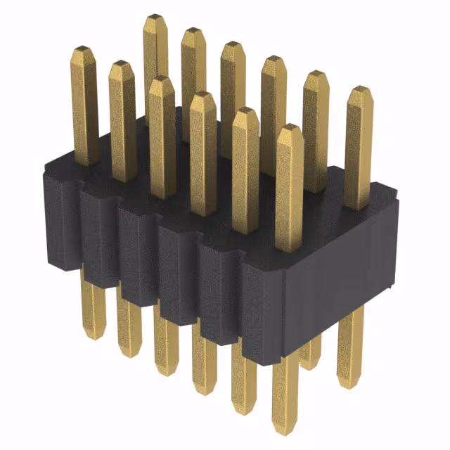 HPH2-B-12-UA Adam Tech  Headers Male Pins